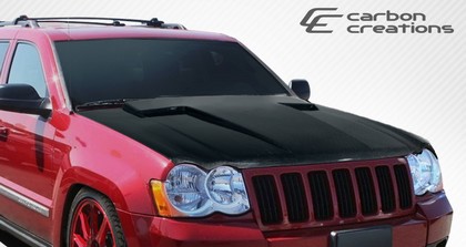 Carbon Fiber Challenger Hood 05-10 0eep Grand Cherokee